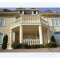 villa marble stone porch balcony railing designs